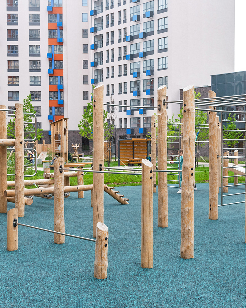 Уличные спортивные площадки для всех возрастов